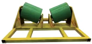 Polyurethane cradle roller