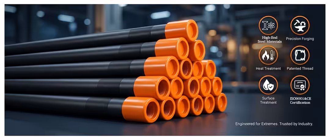 High Cost Effective Drill Pipe Features 1080